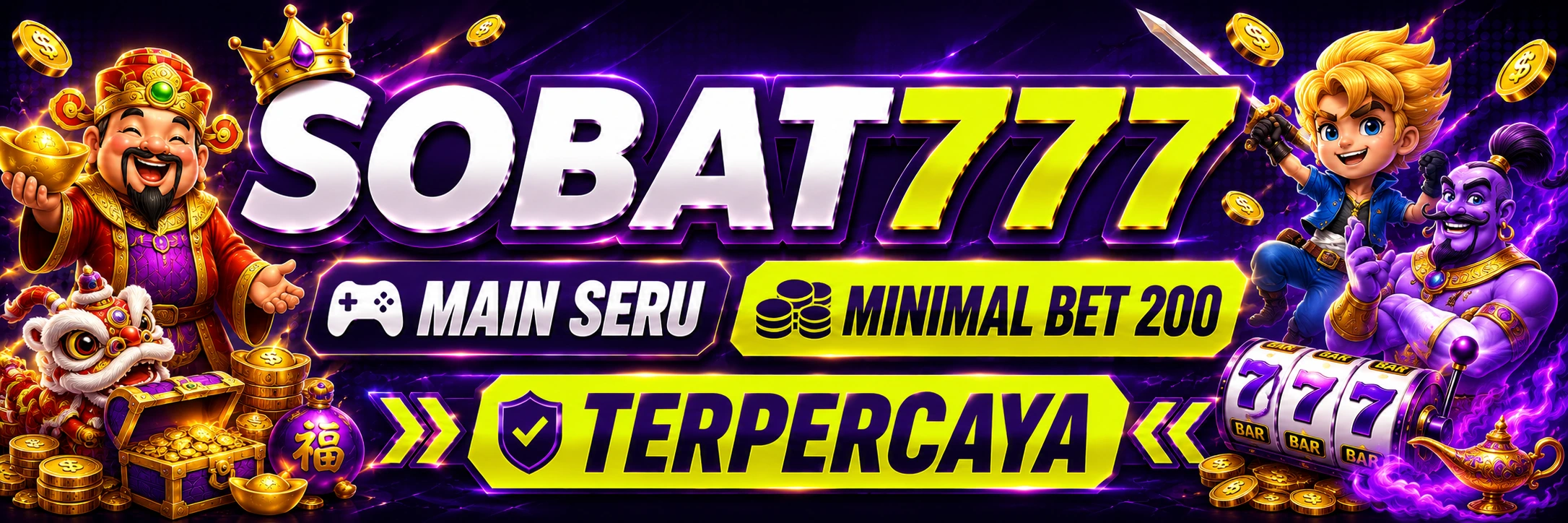 SOBAT777: Main Seru Minimal Bet 200 Terpercaya